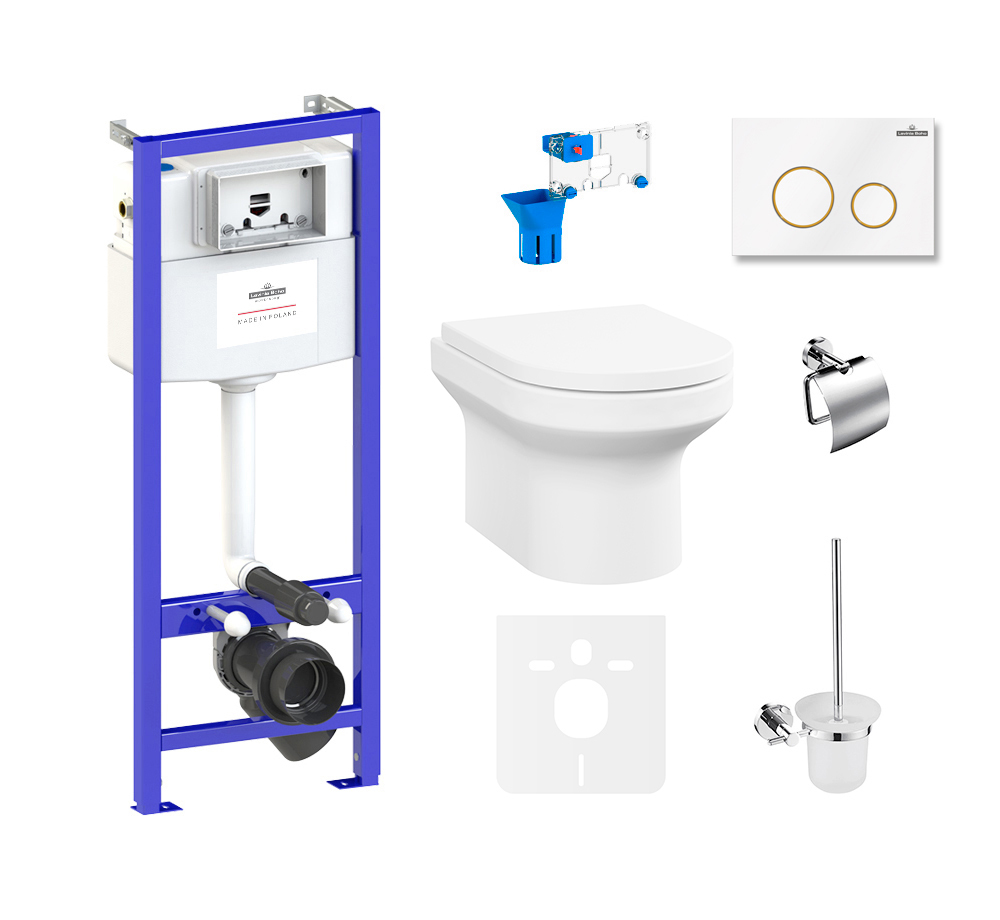 

Комплект 9 в 1 Lavinia Boho Grance Hill Rimless 75110433, премиум с пластиковой клавишей