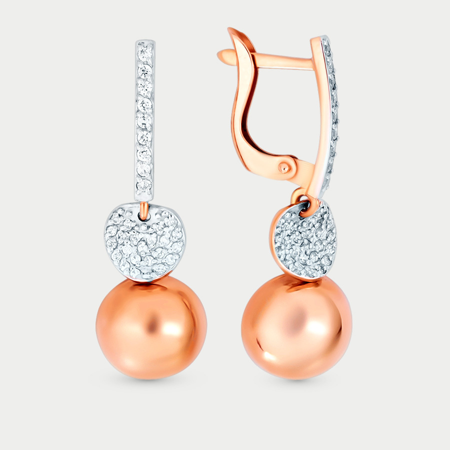 

Серьги из золота с фианитом GOLD CENTER 122-1980, 122-1980