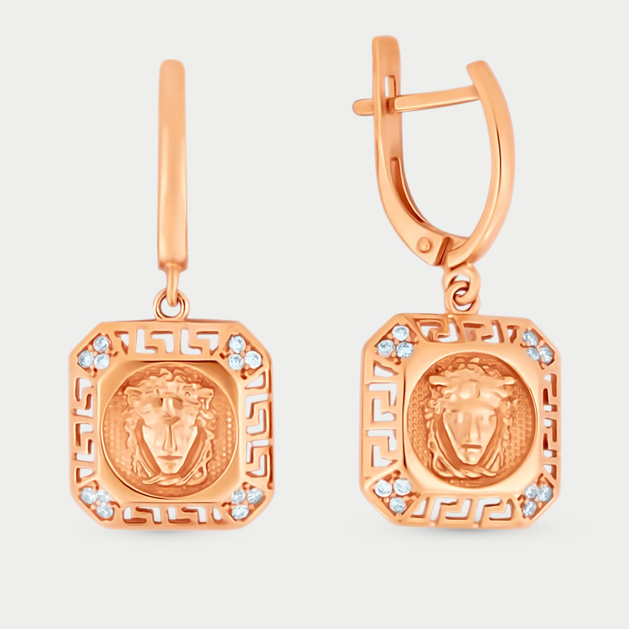 

Серьги из золота с фианитом GOLD CENTER 73563, 73563