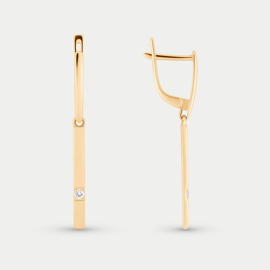 

Серьги из золота с фианитом GOLD CENTER л20865, л20865