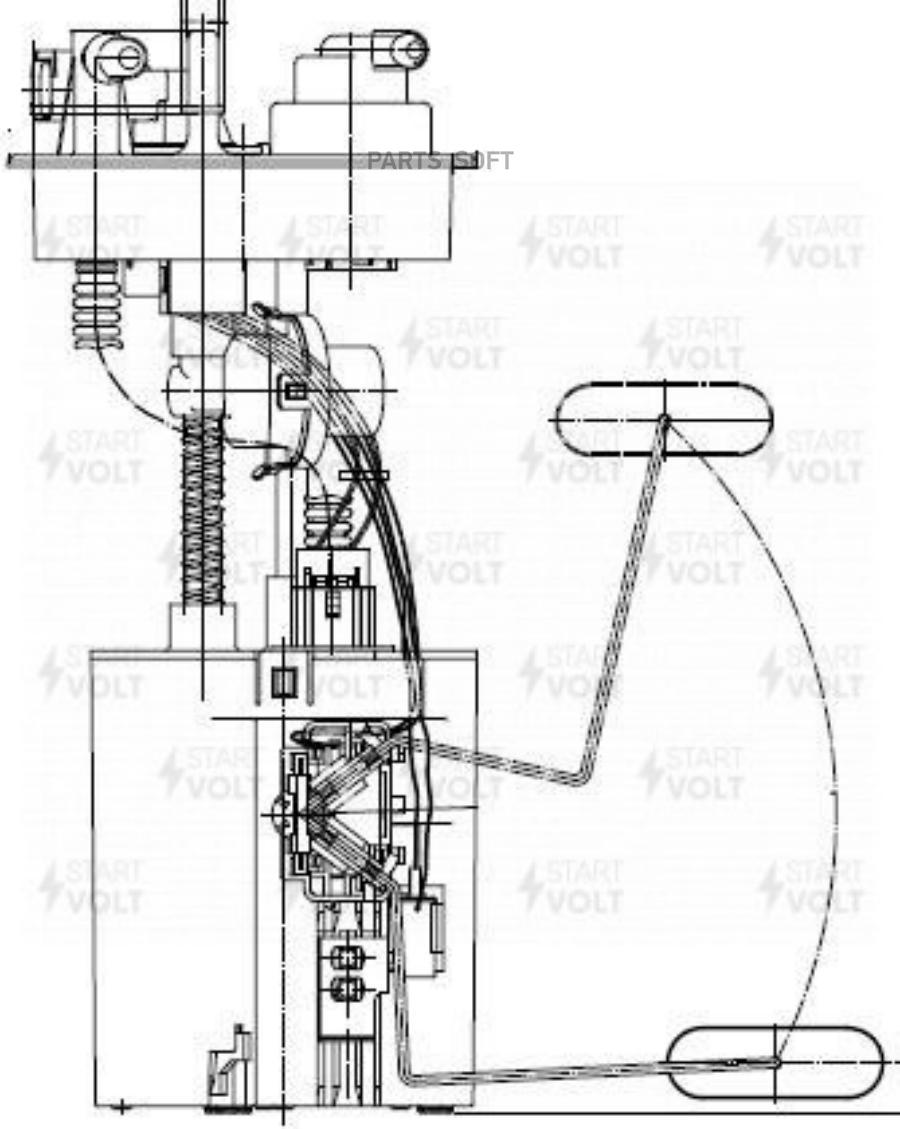 

Модуль топливного насоса Daewoo Matiz (98-) 0.8i/1.0i (металл. бак) (SFM 0507)