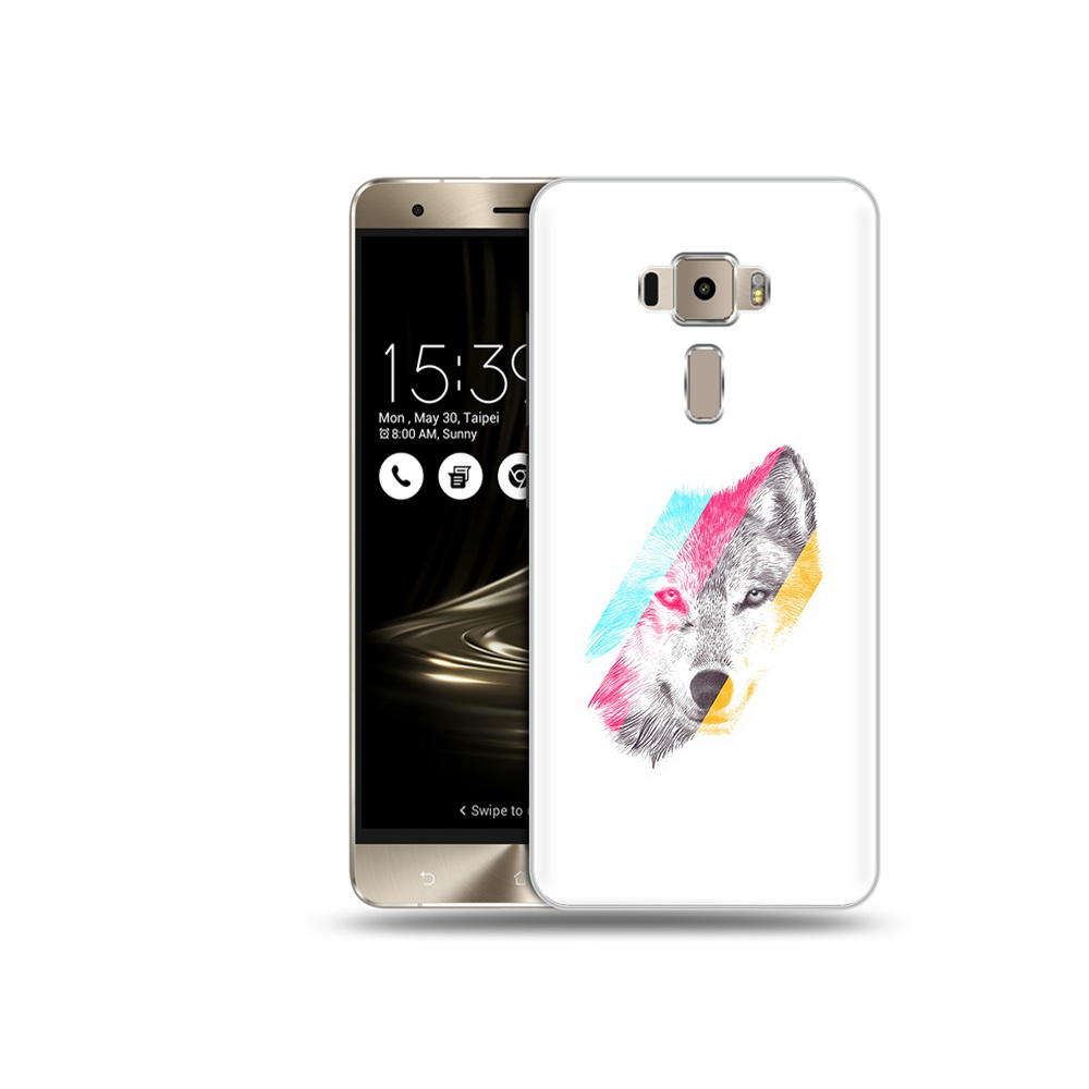 

Чехол MyPads Tocco для Asus ZenFone 3 Neo (ZE520KL) волк градиент (PT38045.651.268), Прозрачный, Tocco