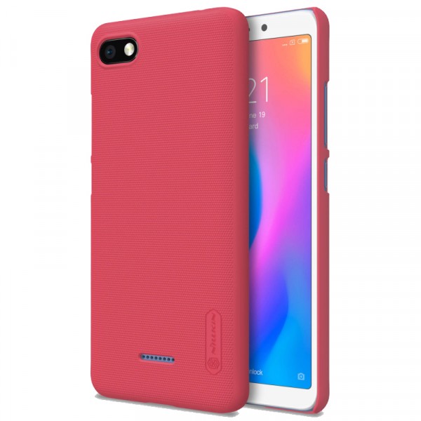 

Чехол накладка Nillkin (Hard case) для Xiaomi Redmi 6A Red