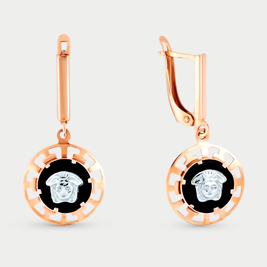

Серьги из золота с ониксом GOLD CENTER 22720, 22720