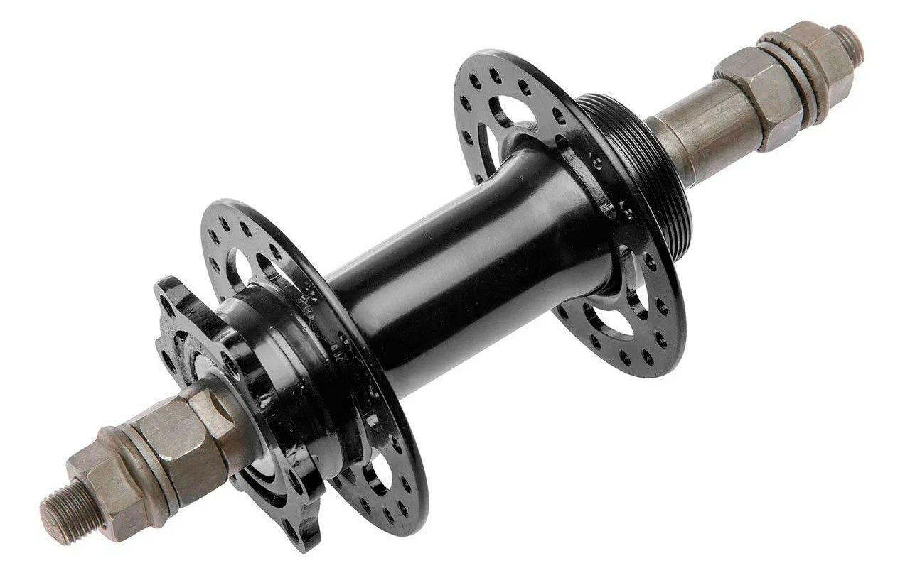 

Втулка задняя STELS AE-806RD 36H 3/8"x135x175 мм под трещ. 8 ск.,под диск, гайки, стальная, AE-806RD 36H