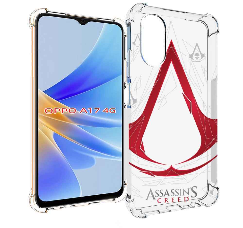 

Чехол MyPads ассасин-крид-знак для OPPO A17, Прозрачный, Tocco