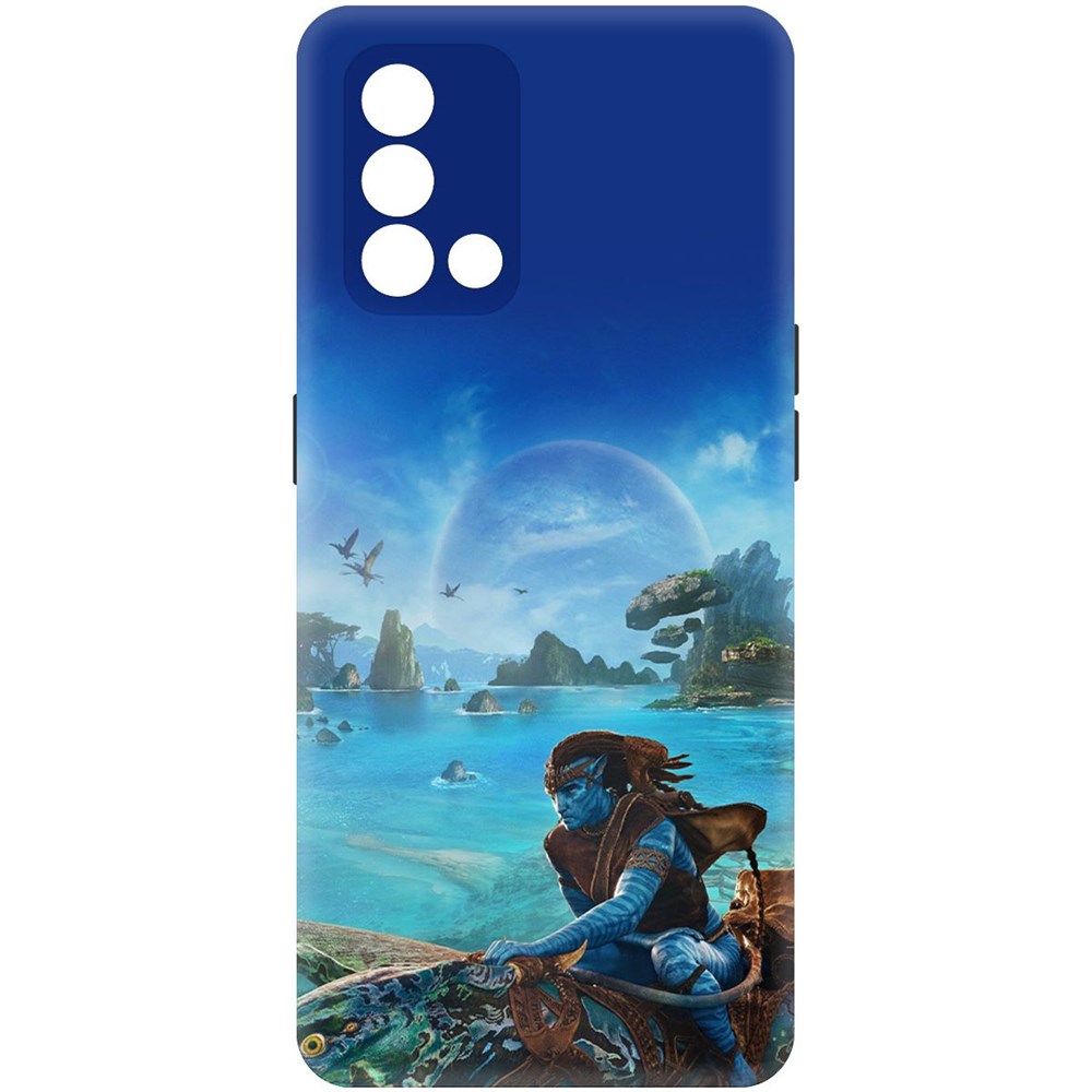 

Чехол-накладка Софт Аватар - Пандора для Oppo A74
