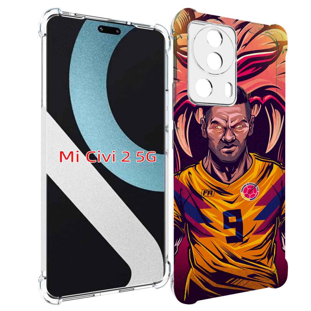 

Чехол MyPads парень-тигр-красный для Xiaomi Civi 2, Прозрачный, Tocco
