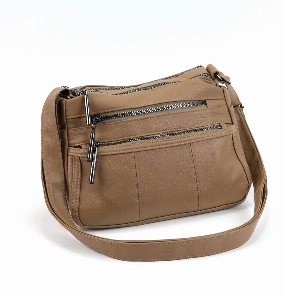 

Кросс-боди женская Fuzi house 442 оранжевая, 442