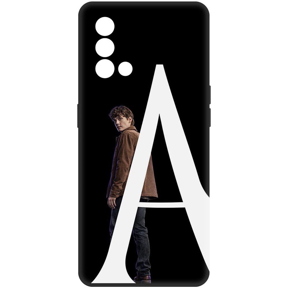 

Чехол-накладка Софт Уэнсдей Аддамс - Тайлер для Oppo A74, Черный