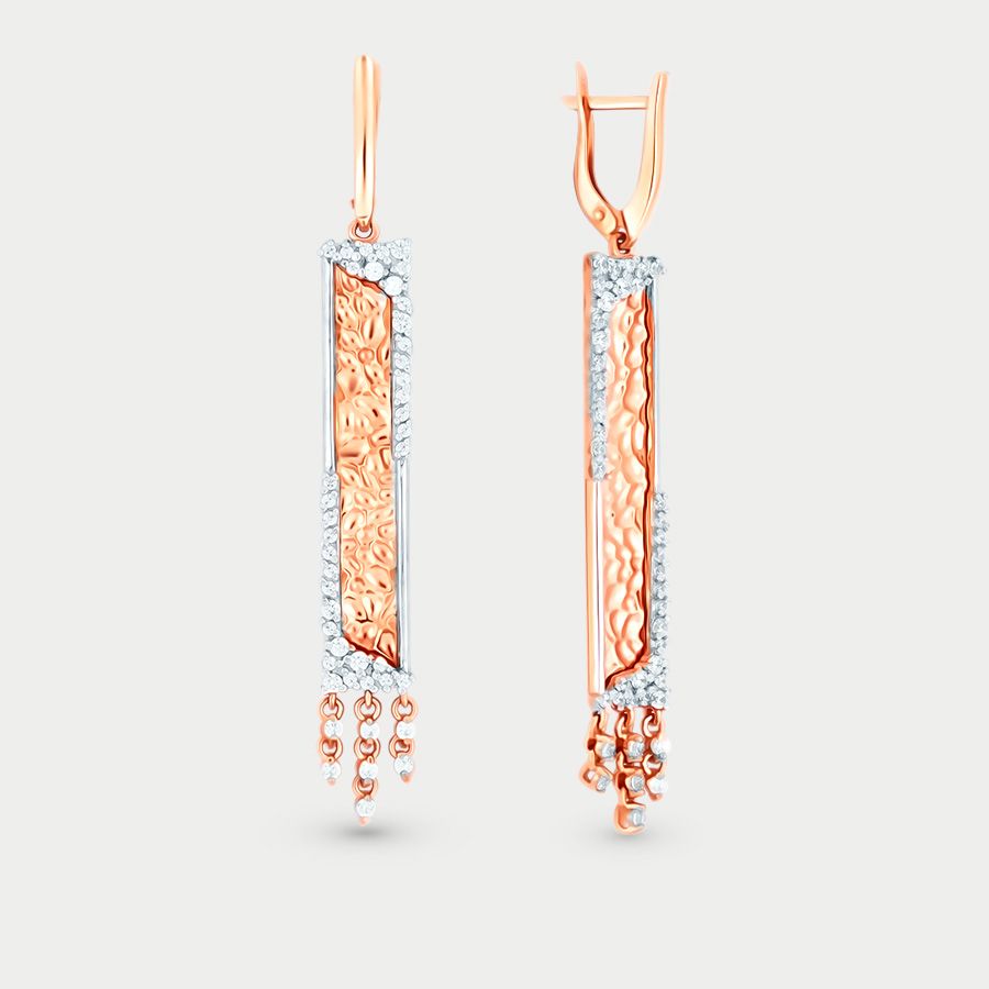 

Серьги из золота с фианитом GOLD CENTER С-8100, С-8100