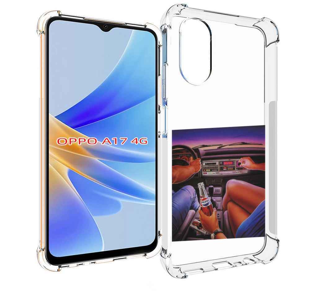 

Чехол MyPads американская машина салон для OPPO A17, Прозрачный, Tocco
