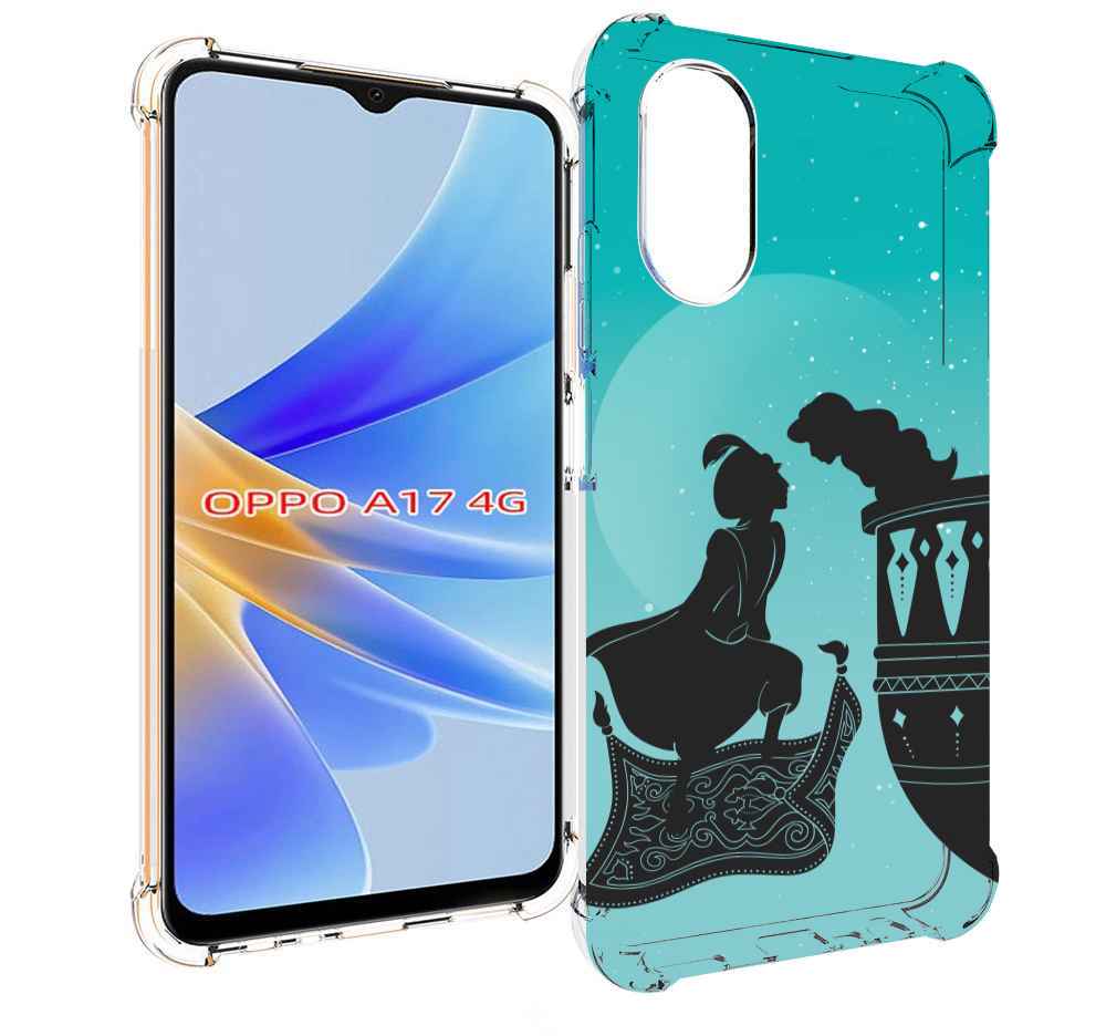 

Чехол MyPads алладин тень для OPPO A17, Прозрачный, Tocco