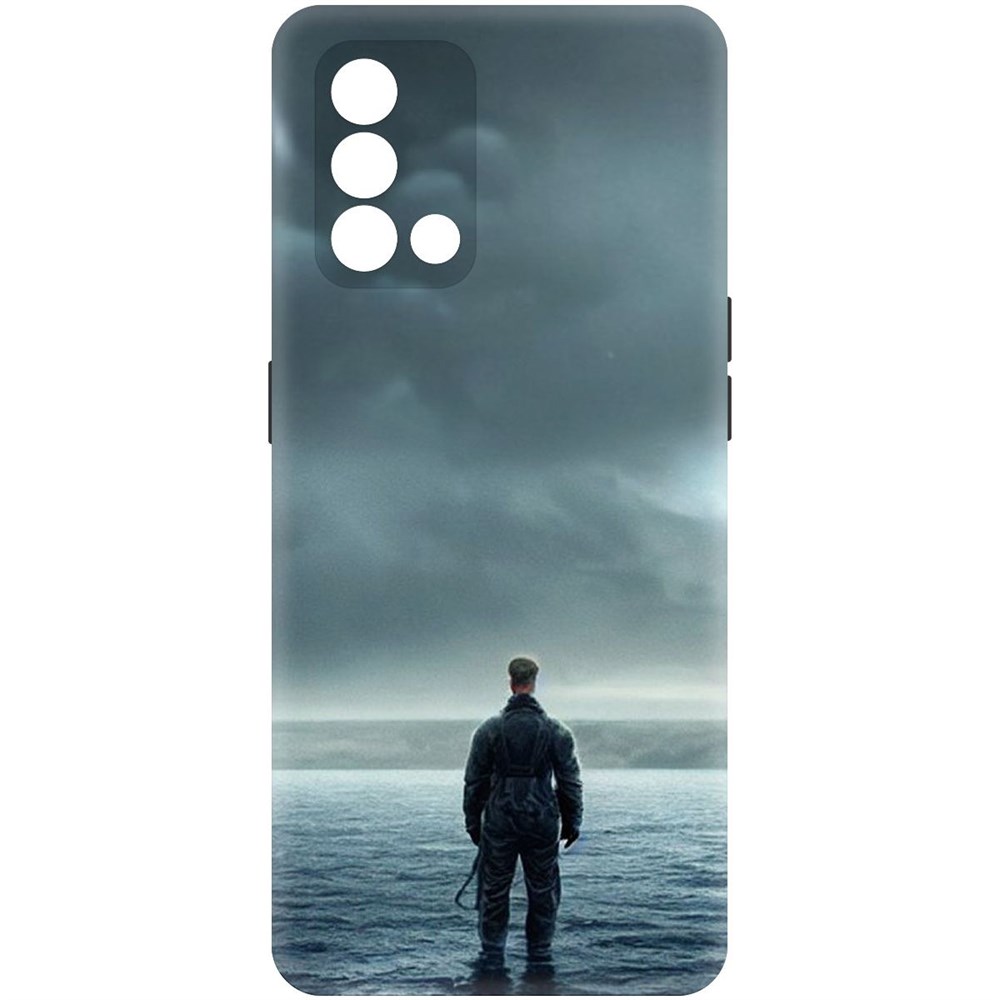 

Чехол-накладка Софт Наблюдатель для Oppo A74, Черный