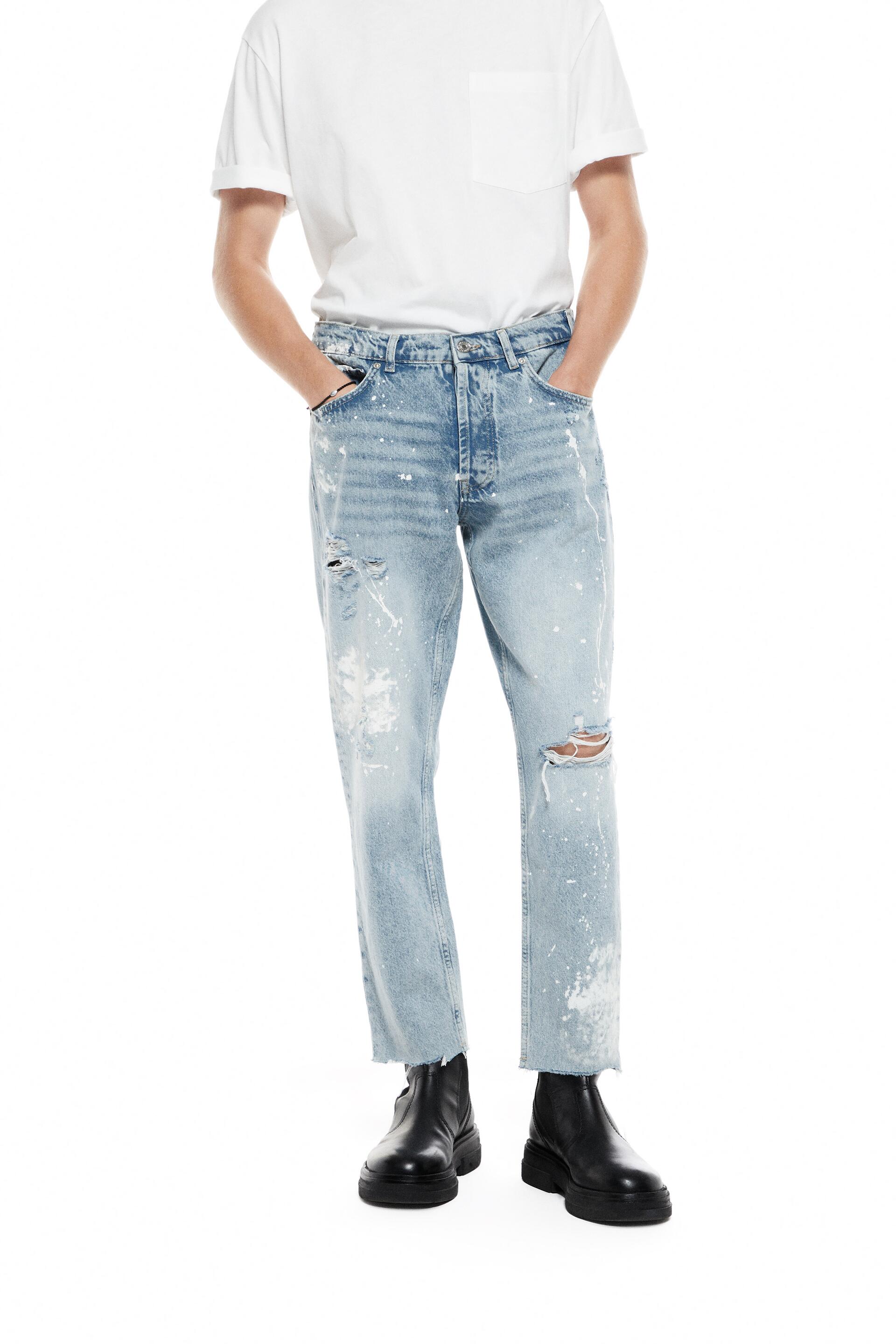 

Джинсы мужские ZARA 06688341 синие 42 (доставка из-за рубежа), 06688341