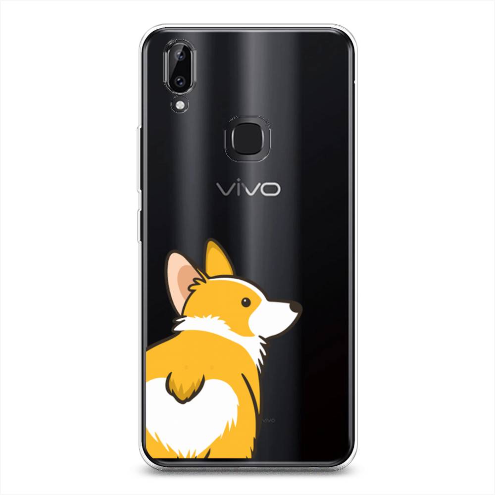 фото Силиконовый чехол "корги следуй за мной" на vivo y85 awog