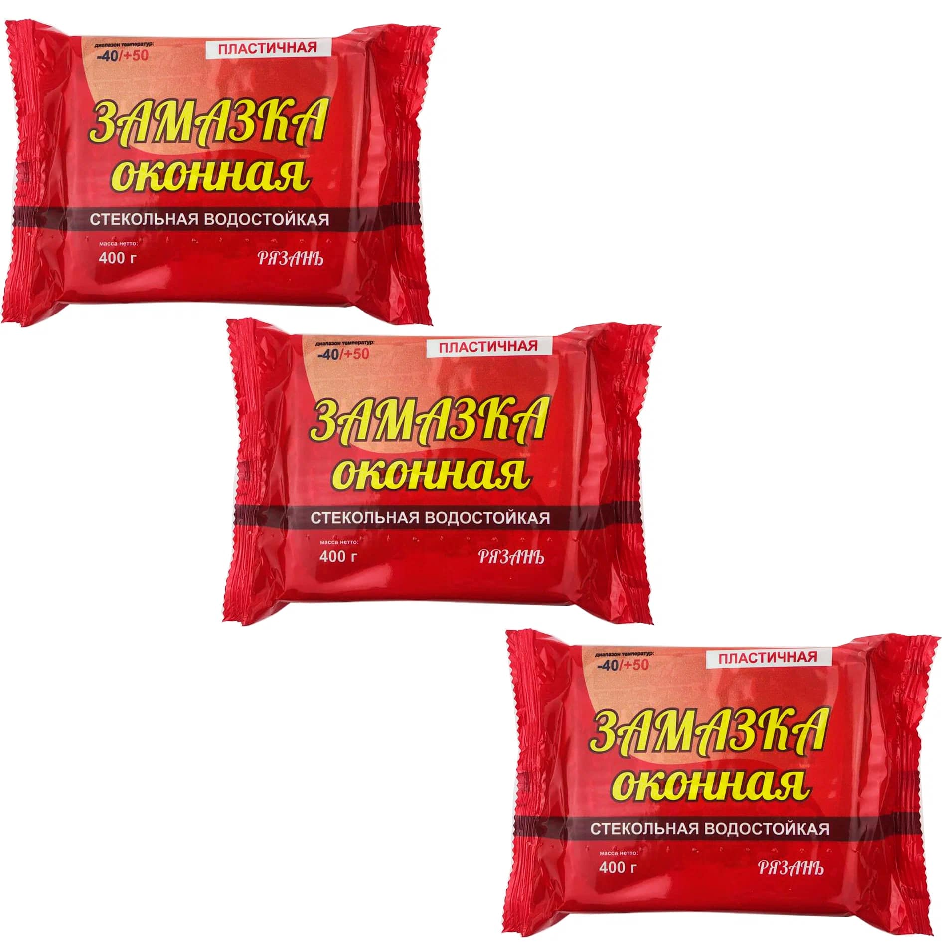 

Замазка оконная пластичная, серая, 400 гр.*2 штуки, Серый, Г-5-1273