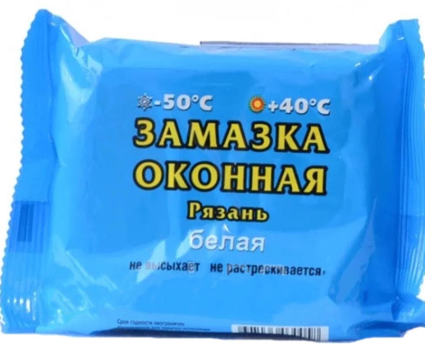 

Замазка оконная пластичная, белая, 400 гр.*2 штуки, Белый, Г-5-1270