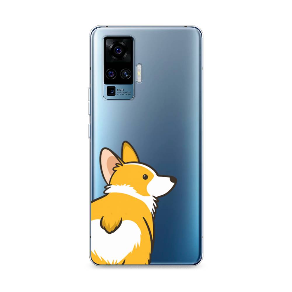 

Чехол Awog на Vivo X50 Pro "Корги следуй за мной", Разноцветный, 262350-2