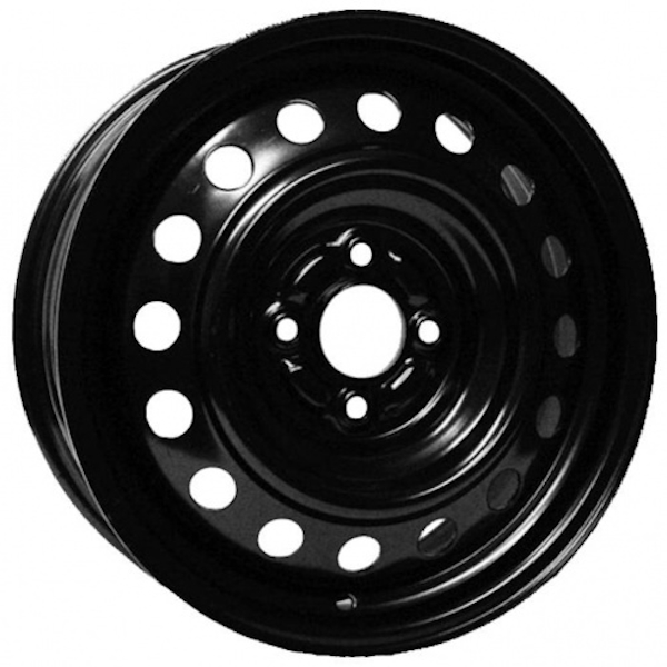 Диск штампованный R14 5.5J 4x100/56.6 ET49 Евродиск 53A49Z ED Black 9304642