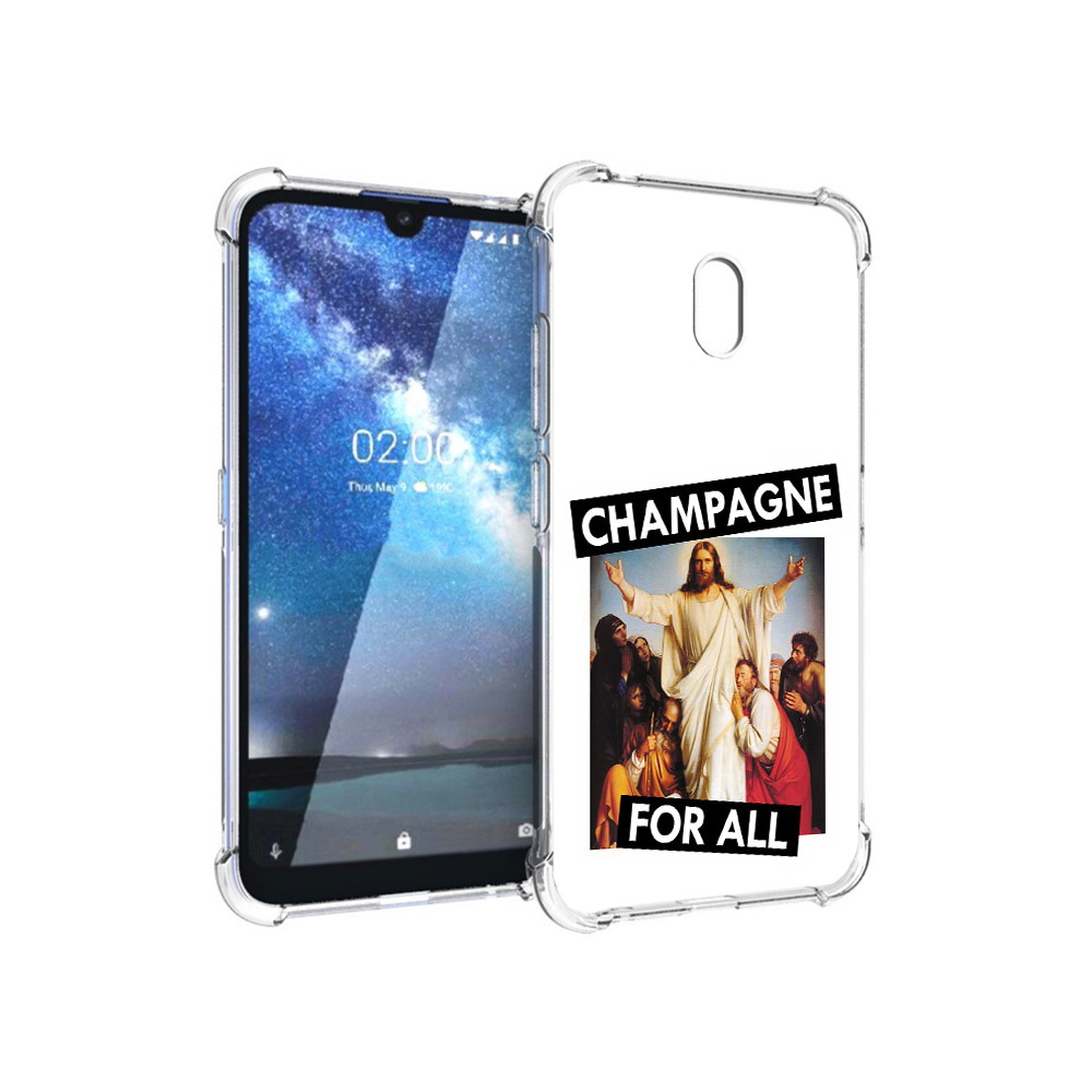 

Чехол MyPads Tocco для Nokia 2.2 шампанское (PT134721.103.697), Прозрачный, Tocco
