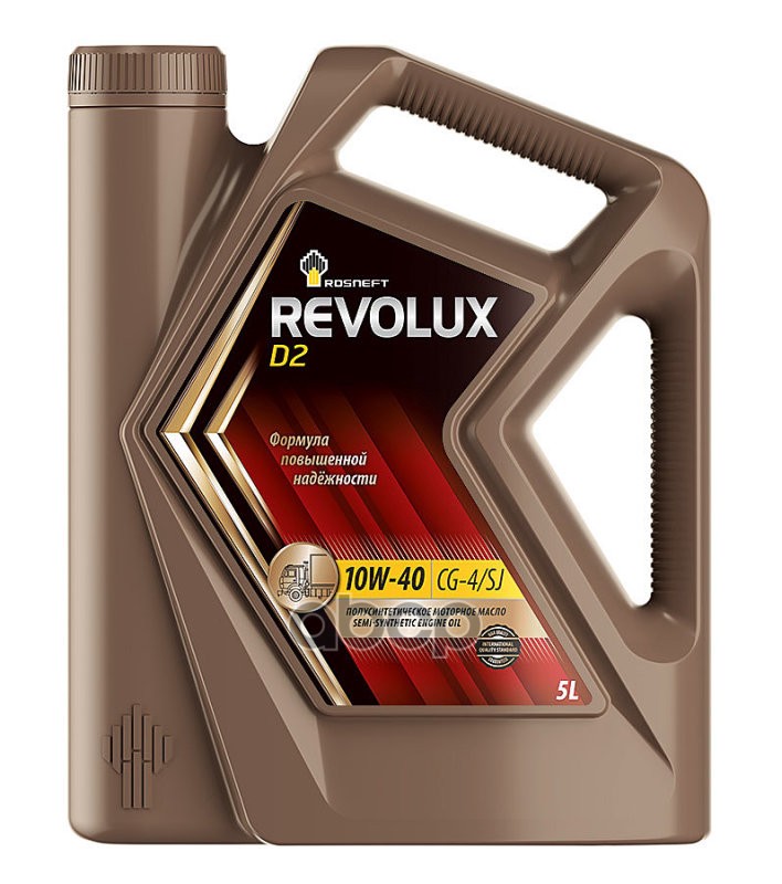 

Масло моторное rosneft revolux d2 10w-40 полусинтетическое 5 л 40625750