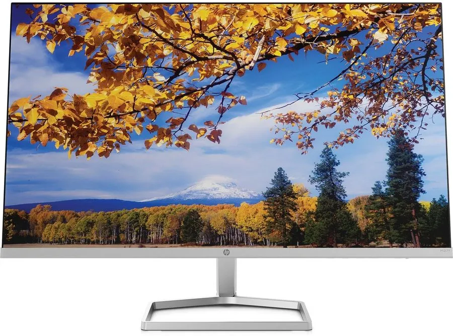 фото 27" монитор hp m27f silver 75hz 1920x1080 ips