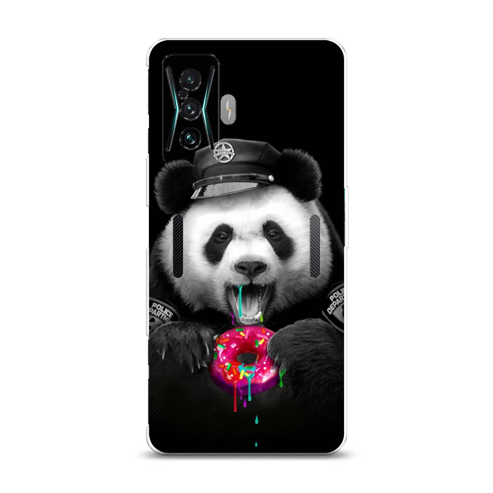 

Чехол Awog на Xiaomi Redmi K50 GE/F4 GT "Панда police", Разноцветный, 314350-2