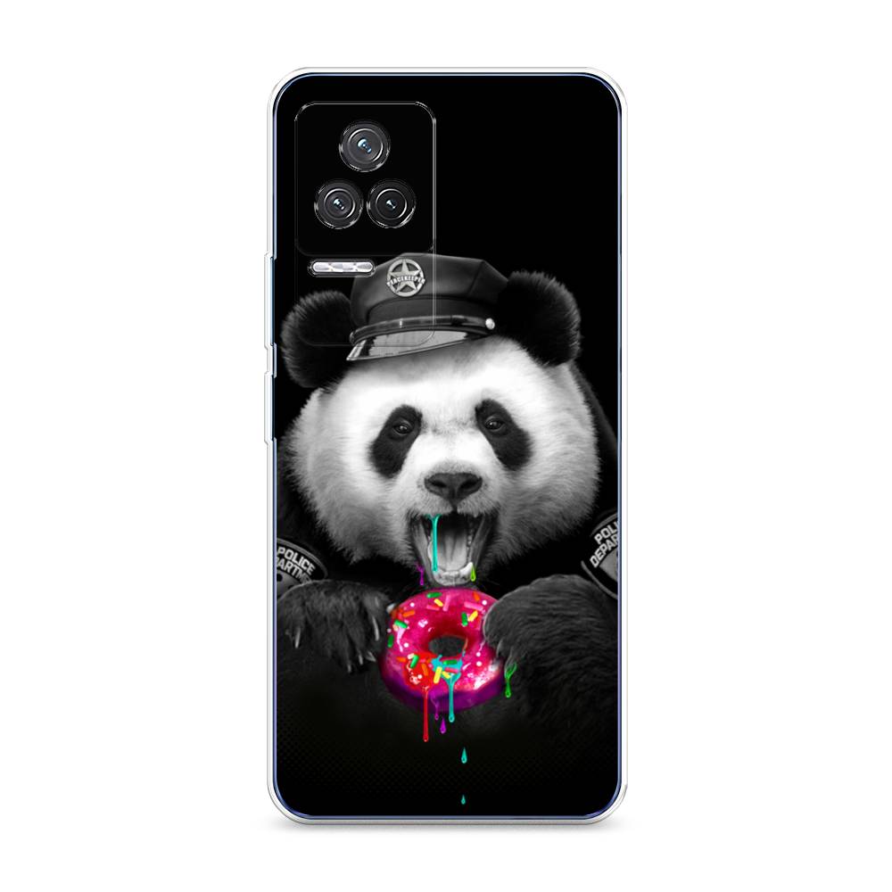 

Чехол Awog на Xiaomi Redmi K50 "Панда police", Разноцветный, 312250-2