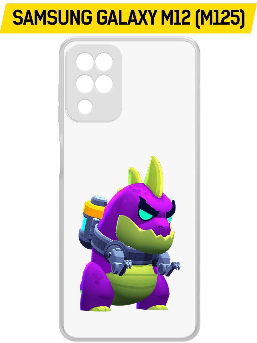 Чехол-накладка Brawl Stars-Мегамонстр для Samsung Galaxy M12 (M125)