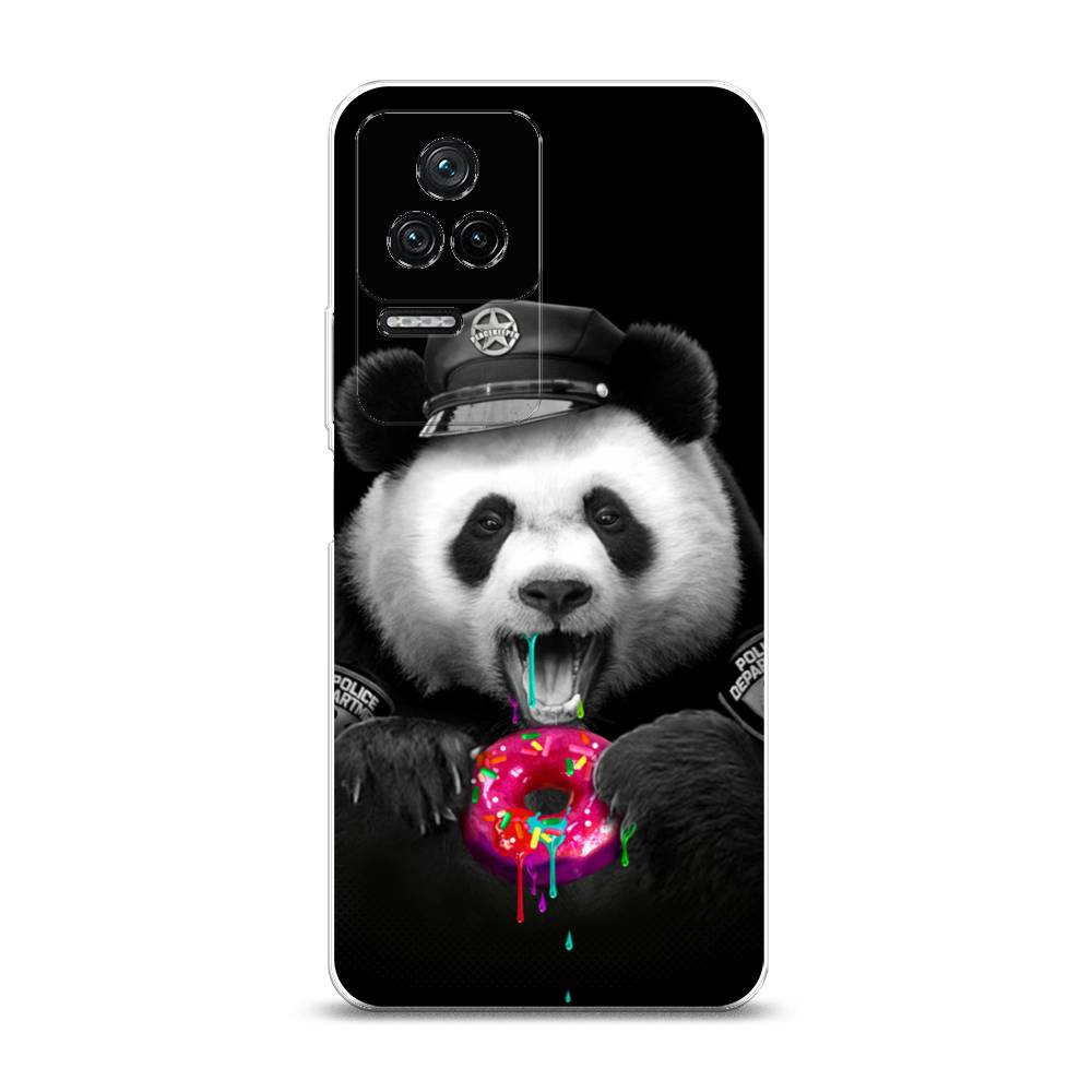 

Чехол Awog на Poco F4/Redmi K40S "Панда police", Разноцветный, 314650-2