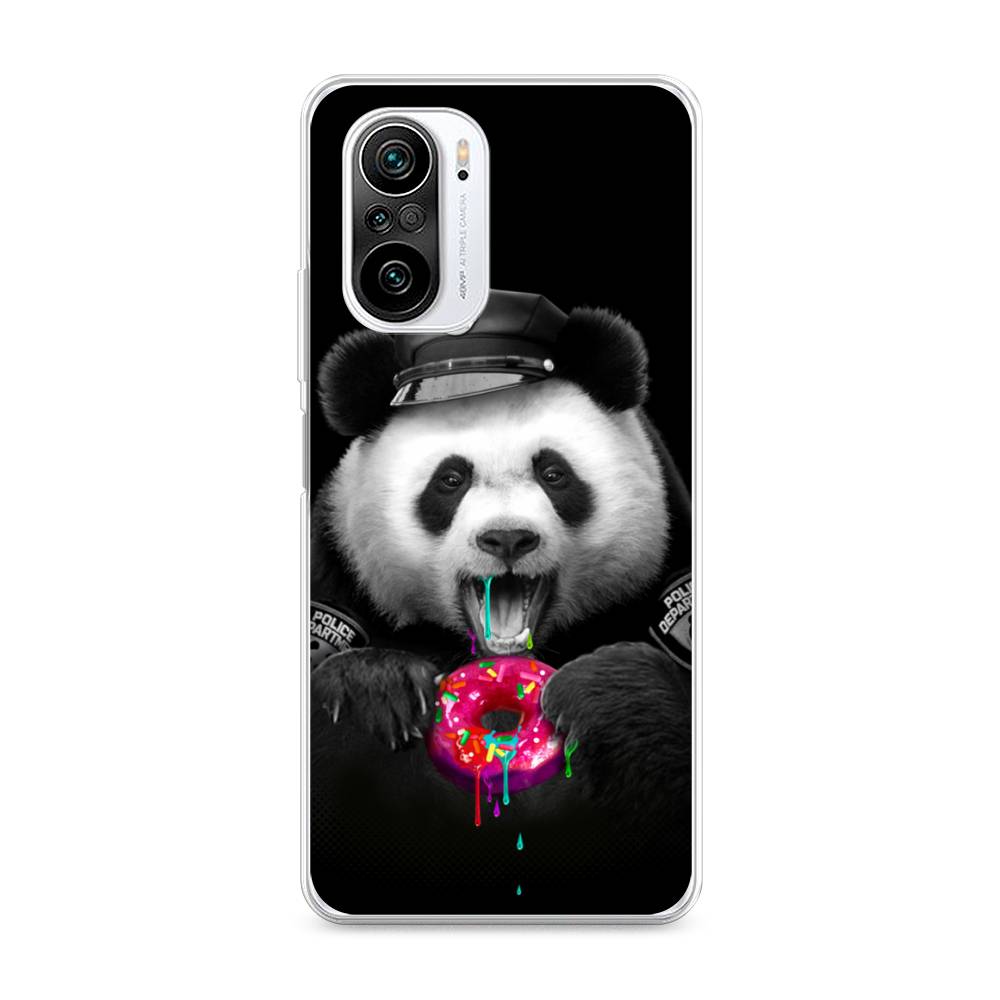 

Чехол Awog на Xiaomi Redmi K40 "Панда police", Разноцветный, 310950-2