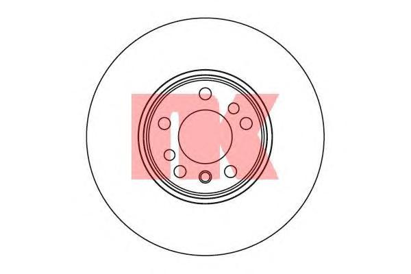 

Диск торм.пер.BMW X5 (E53) 00-06/X3 (E83) 06-11 332x30