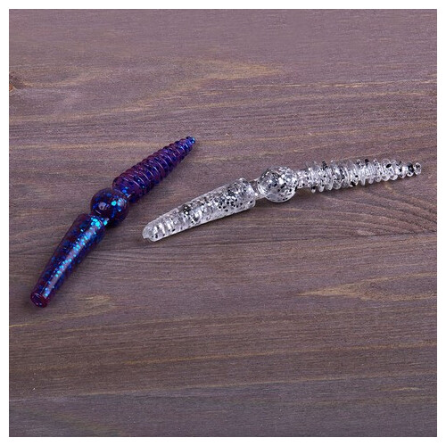 

Akkoi Приманка силиконовая (мягкая) AKKOI PULSE (PL55-OR41 / 2,2" / OR41), Белый