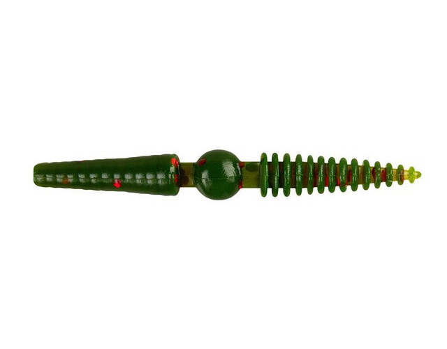

Akkoi Приманка силиконовая (мягкая) AKKOI PULSE (PL55-OR38 / 2,2" / OR38), Зеленый