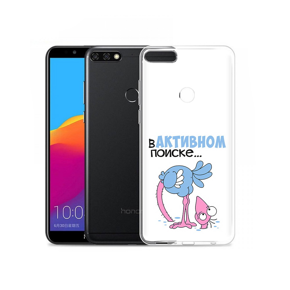 

Чехол MyPads Tocco для Honor 7C Pro в активном поиске (PT113786.47.255), Прозрачный, Tocco