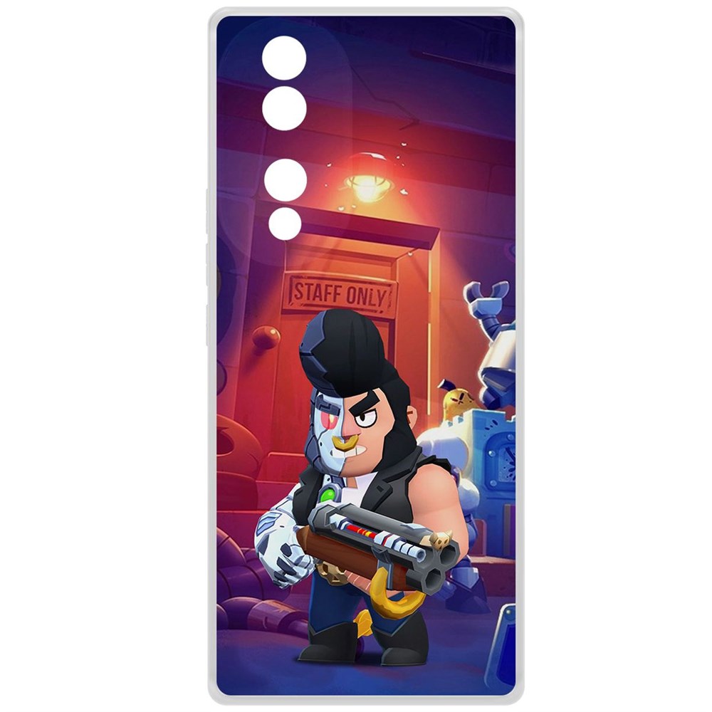 

Чехол-накладка Brawl Stars-Б-800 для Honor 70, Прозрачный