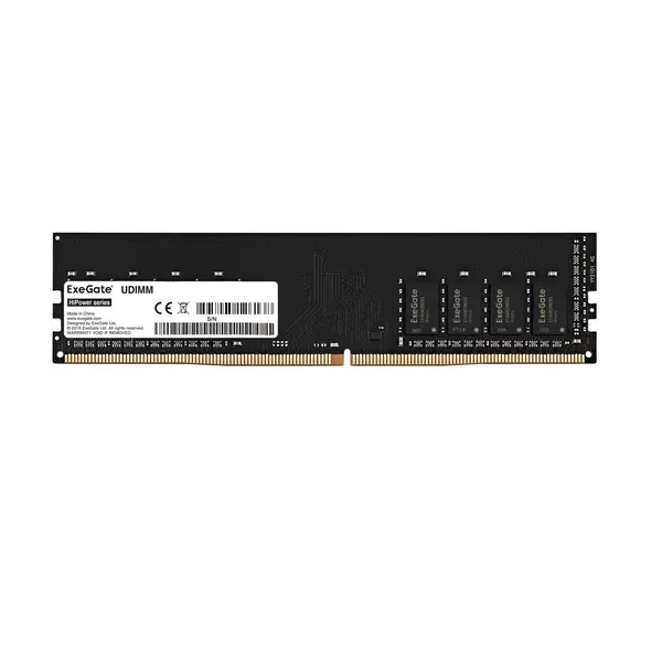 Оперативная память ExeGate EX293814RUS (EX293814RUS), DDR4 1x8Gb, 2400MHz