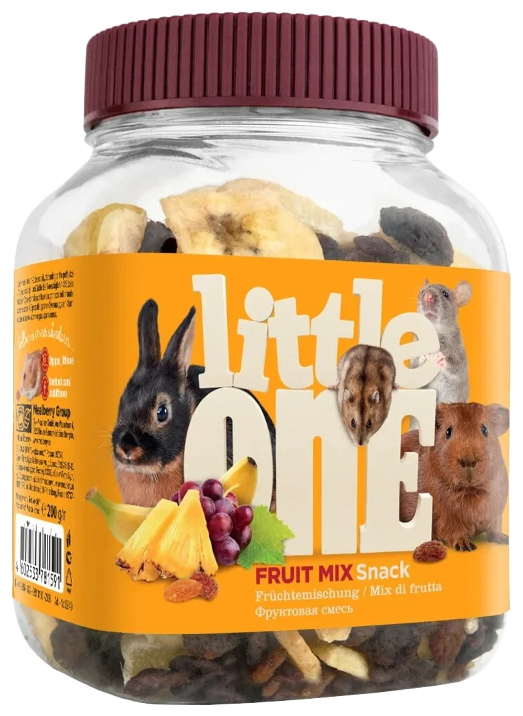 

Лакомство для грызунов Little One Фруктовая смесь, 200 г