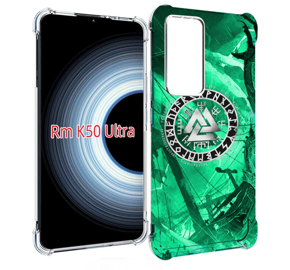 

Чехол MyPads ассасин-крид-2020-рагнарек мужской для Xiaomi 12T / Redmi K50 Ultra, Прозрачный, Tocco