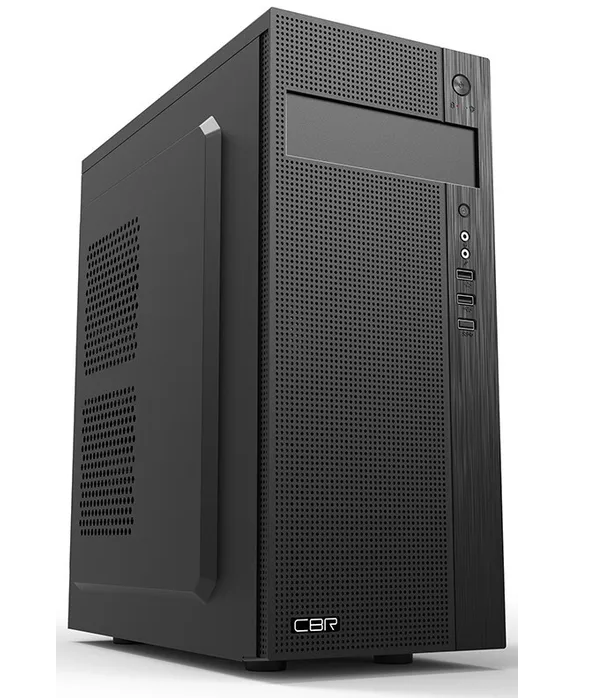 Корпус компьютерный CBR E185 (PCC-ATX-E185-WPSU) Black