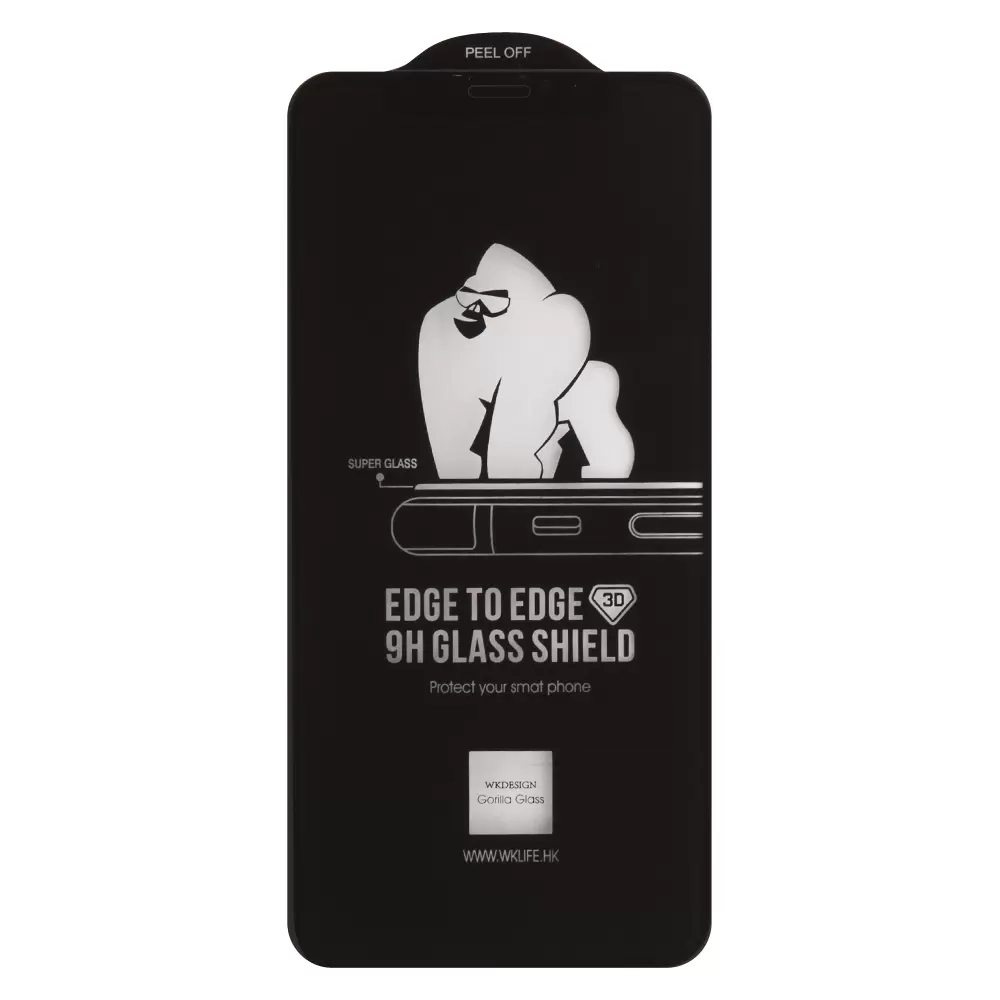 

Защитное стекло WK Kingkong WTP-050 3D для iPhone 12 Pro Max 0.22 мм, с черной рамкой