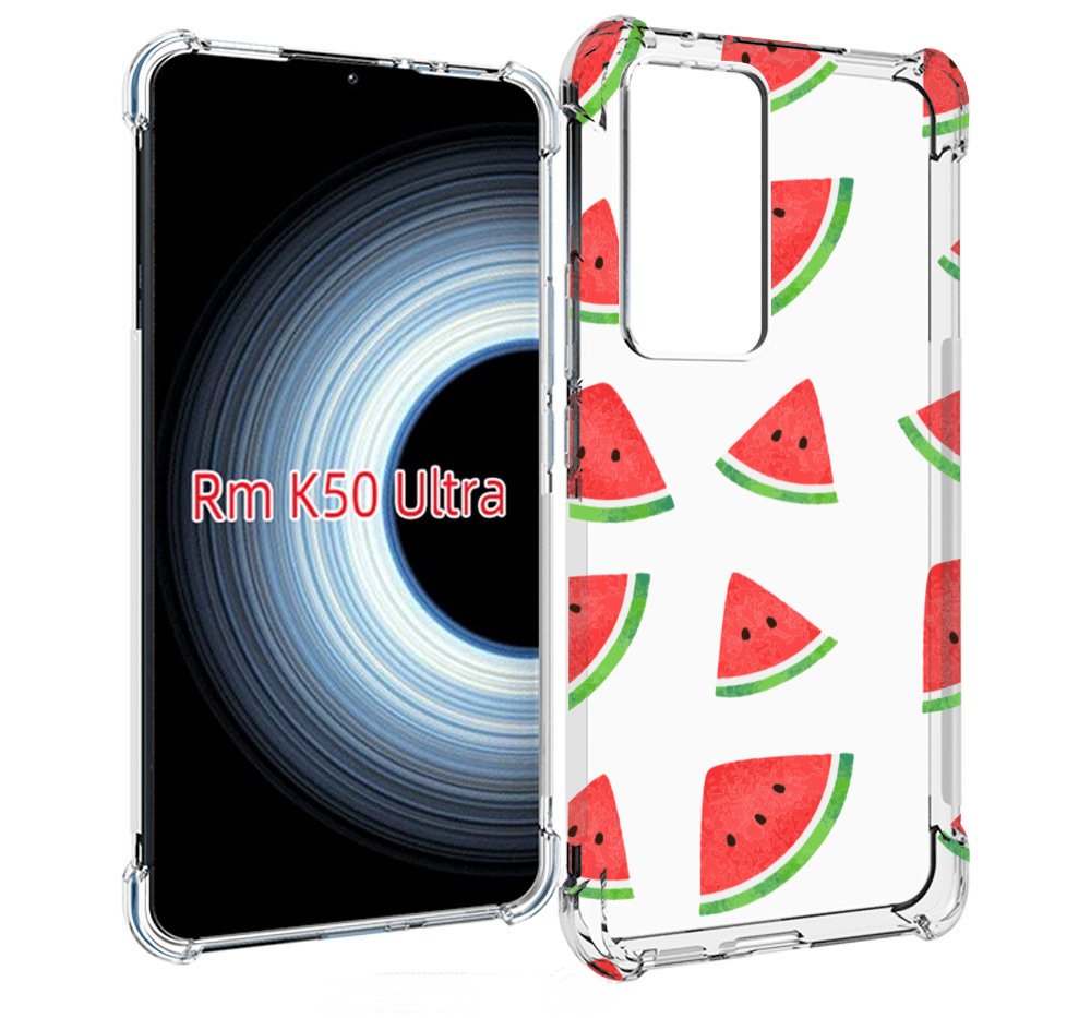 

Чехол MyPads арбузики для Xiaomi 12T / Redmi K50 Ultra, Прозрачный, Tocco