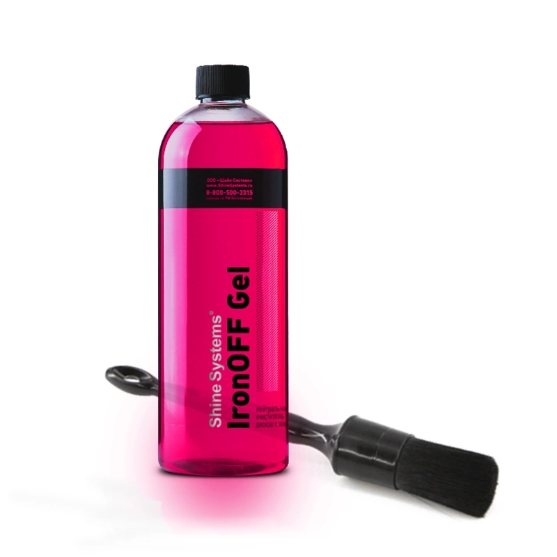

Набор, ShineSystems, Kit IronGel - Ironoffgel + brush, IronoffGel