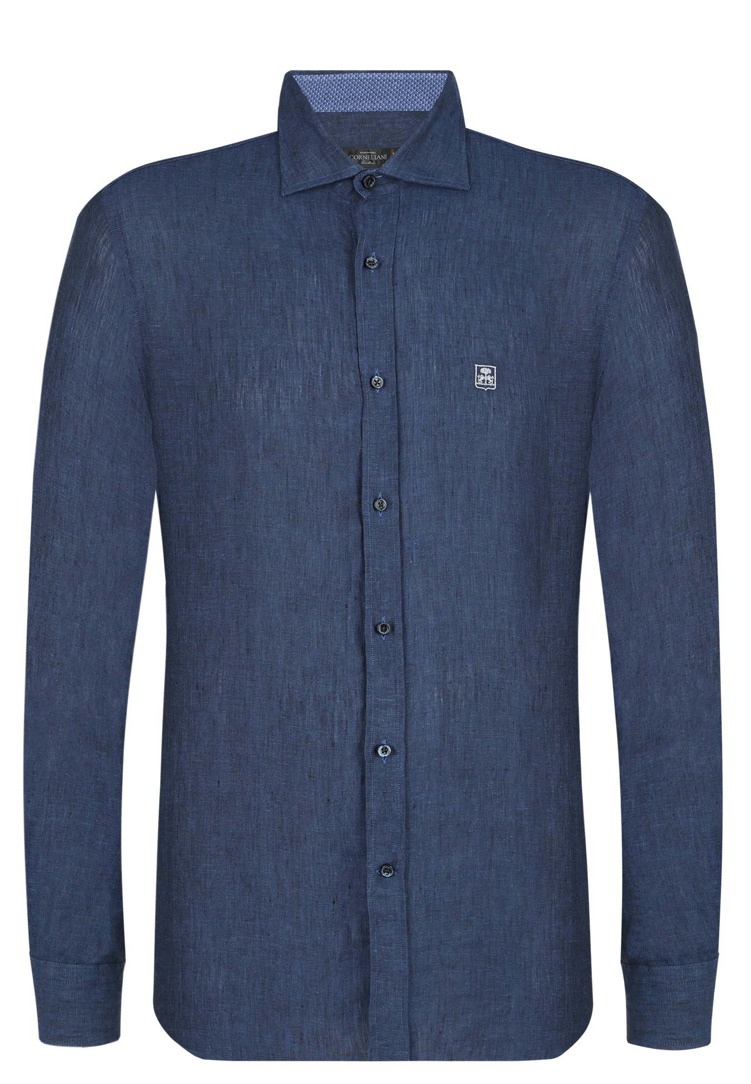 

Рубашка мужская Corneliani 98505 синяя 43, 98505