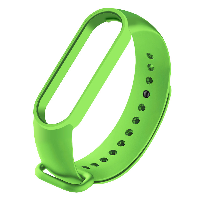 

Ремешок для браслета Xiaomi Mi Band 5, силиконовый, зеленый