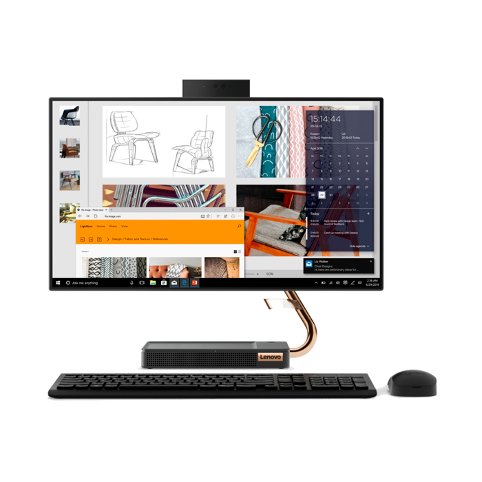 фото Моноблок lenovo ideacentre aio 5 24imb05 black (f0fb003brk)