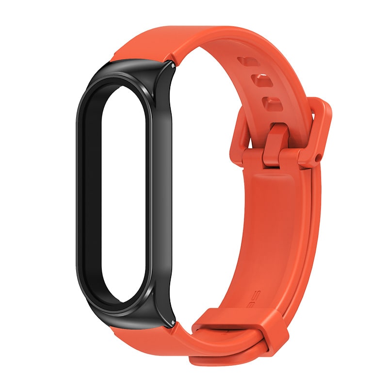 

Ремешок для браслета Xiaomi Mi Band 3 с металлической вставкой, красный