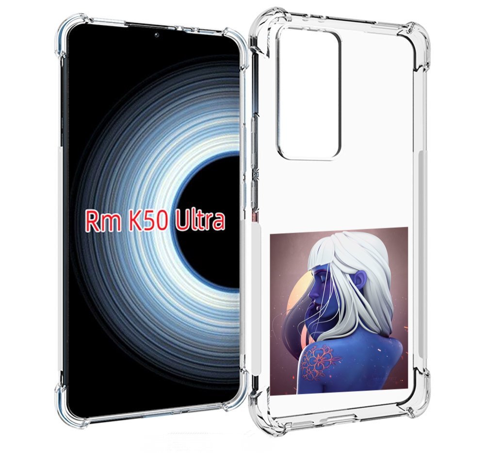 

Чехол MyPads аватар-с-цветком для Xiaomi 12T / Redmi K50 Ultra, Прозрачный, Tocco