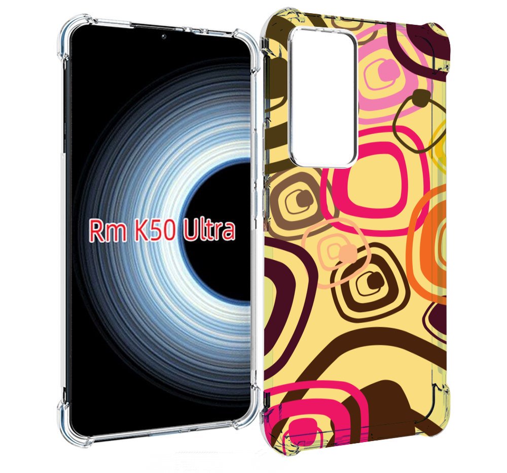 

Чехол MyPads абстракция-на-желтом-фоне для Xiaomi 12T / Redmi K50 Ultra, Прозрачный, Tocco